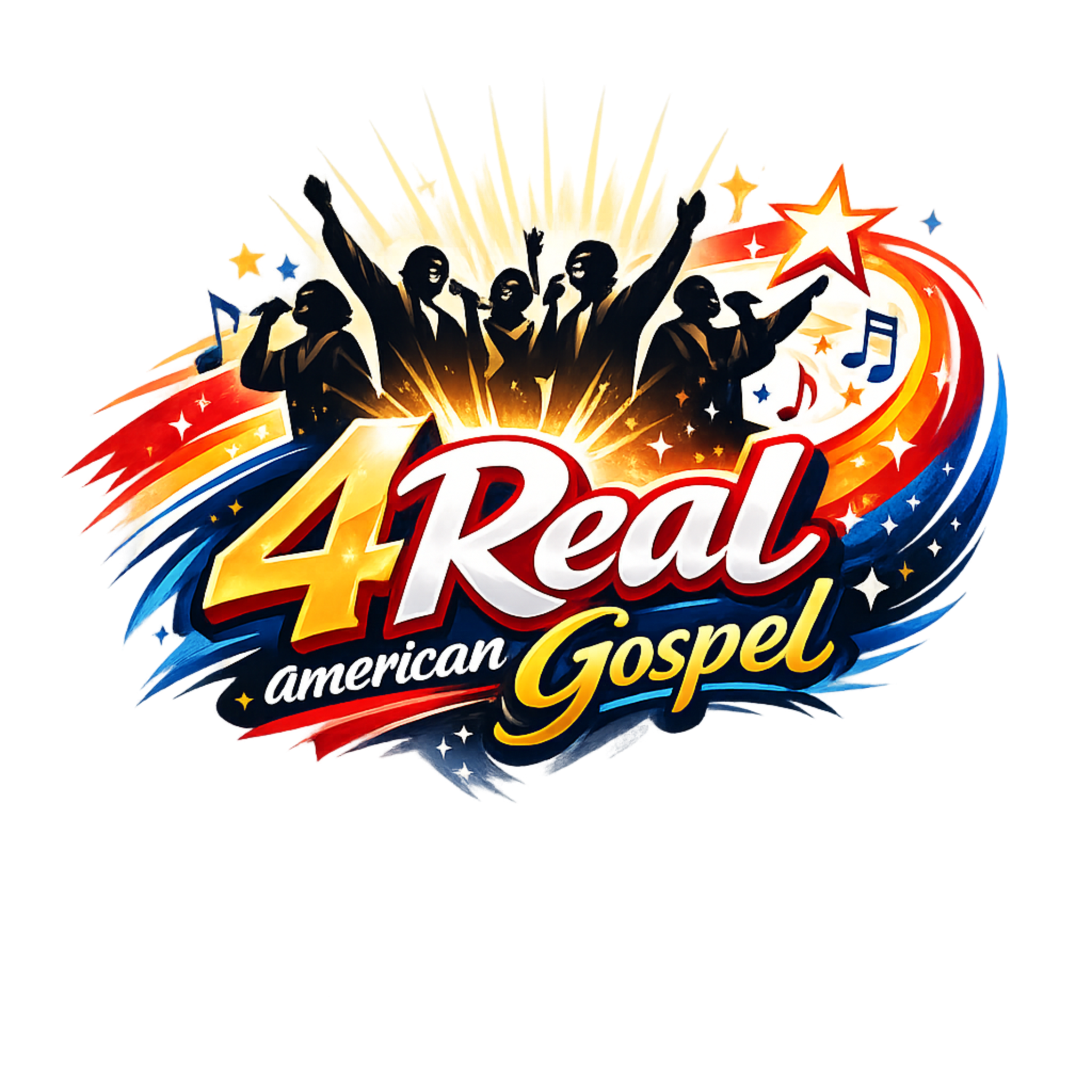 4Real American Gospel Logo